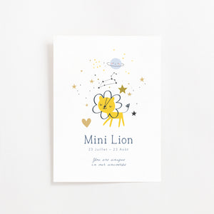 Astro Card - Mini Leo