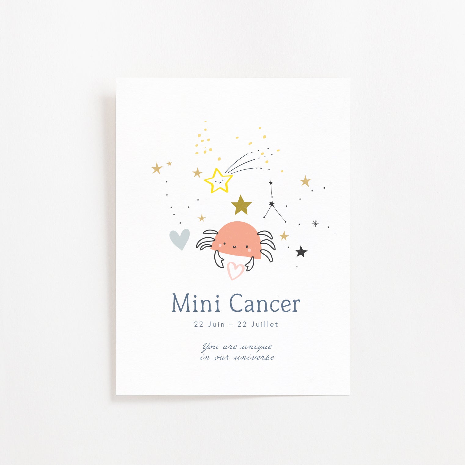 Carte Astro - Mini Cancer