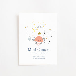 Carte Astro - Mini Cancer