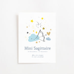 Astro Card - Mini Sagittarius