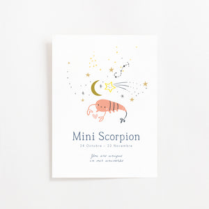 Astro Card - Mini Scorpio