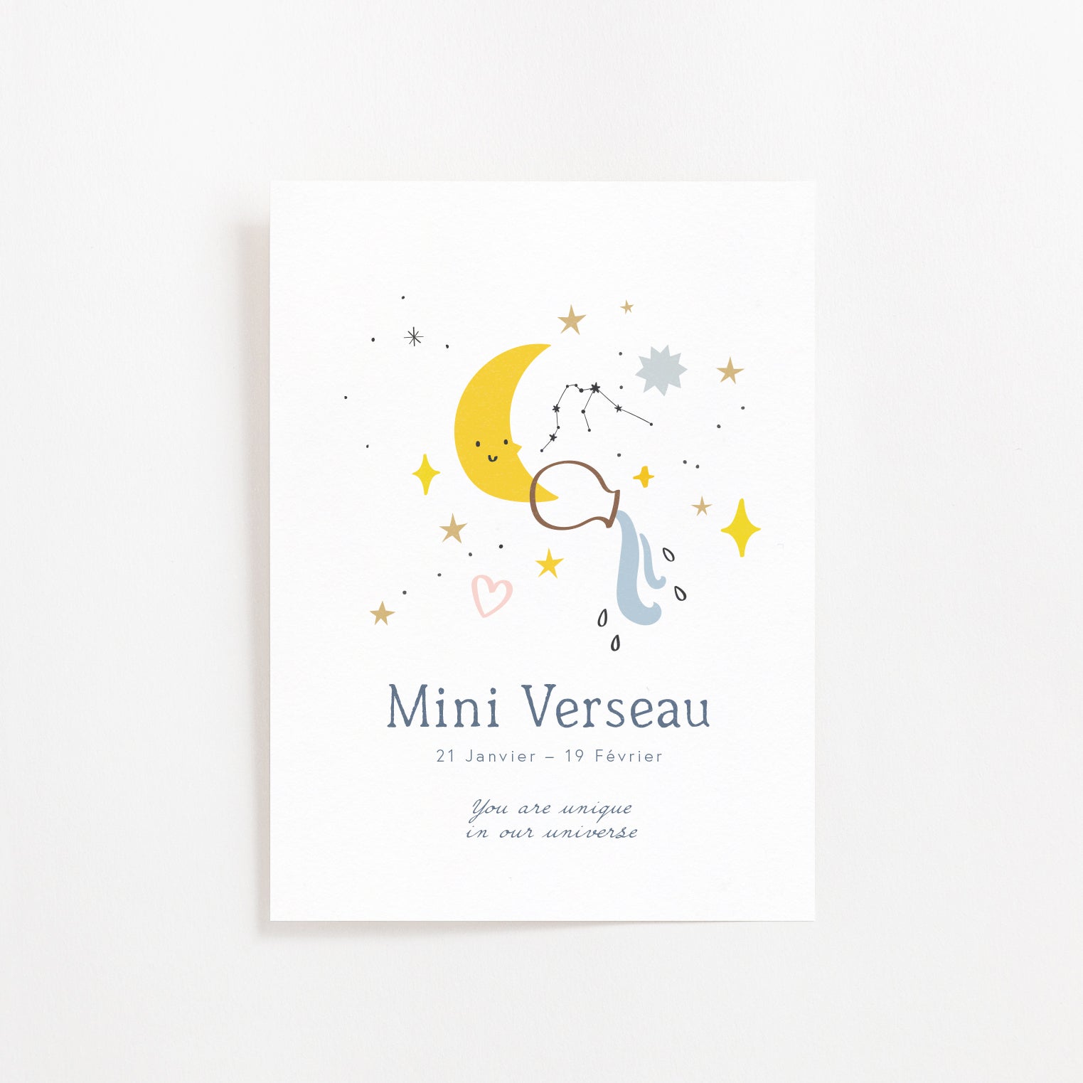 Carte Astro - Mini Verseau