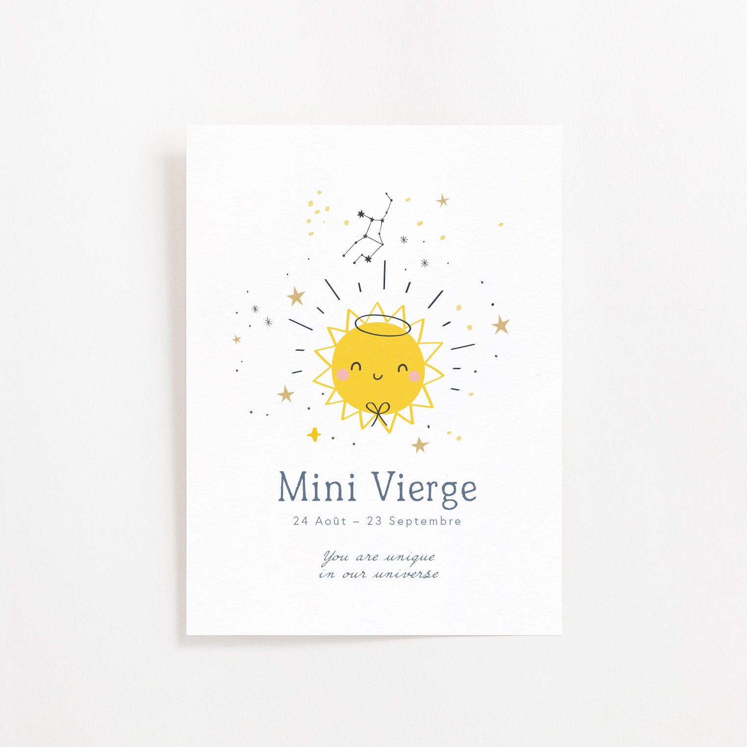 Astro Card - Mini Virgo