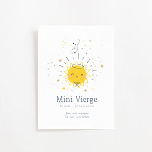 Astro Card - Mini Virgo